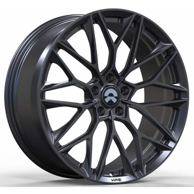 Matt Black HRE P200 ha forgiato le ruote per il NIO ES6 ES7 ES8 ET7 ET5