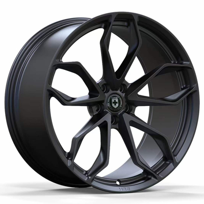 I raggi curvi 6061-T6 hanno forgiato le ruote Monoblock di HRE P201 per la CROMATOGRAFIA GASEOLIQUIDO di Mercedes Benz