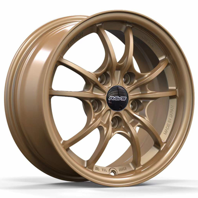 Mugen MF10 Monoblock ha forgiato le ruote 7J a 15 pollici ET +45 per HONDA EK9 EG6