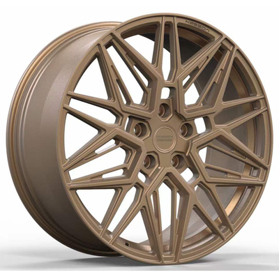 Ruote forgiate bronzee di Vossen HF-7 per Porsche Panamera