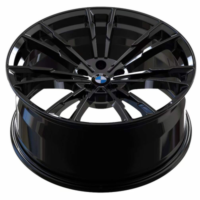 20" lucida le ruote forgiate nere per BMW 5 serie