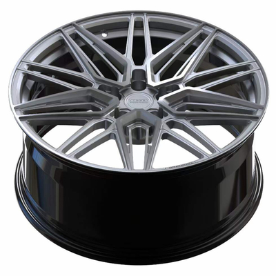 Il raso Vossen d'argento HF-7 ha forgiato le ruote per terra Rover Range Rover
