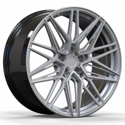 Il raso Vossen d'argento HF-7 ha forgiato le ruote per terra Rover Range Rover