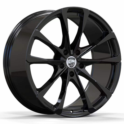 22&quot; lucida le ruote forgiate nere per Mercedes Benz G63