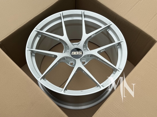 BBS FI R Ruote in argento spazzolato In vendita GT3 M2 Disponibili cerchi forzati su misura