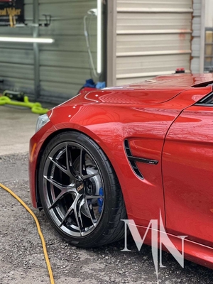BBS FI R Per BMW M2 E92 M3 F80 Disponibili cerchi a forma di Hyper Silver Wheels Forgiati su misura