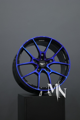 Volk Racing Rays G025 Ruote blu 18 19 20 pollici 5x120 Cerchi forzati su misura per BMW FK8