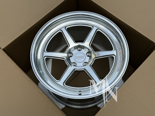 5x112 5x120 Cansei Custom Rim Tandem Corsa Roku Argento Gunmetal 350Z 370Z Ruote in lega