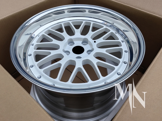 2 pezzi di ruote su misura BBS LM LMR LeMans Rims in oro per BMW 370z 350z