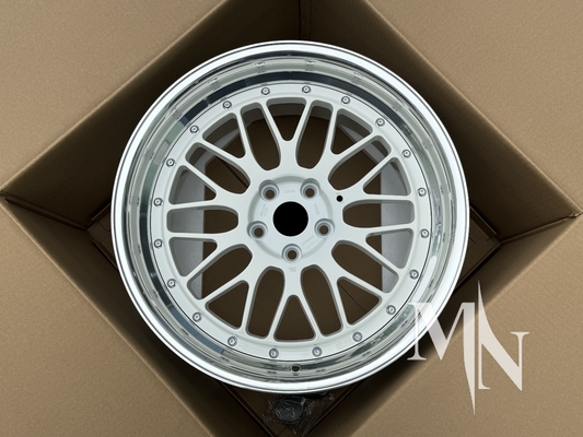 2 pezzi di ruote su misura BBS LM LMR LeMans Rims in oro per BMW 370z 350z