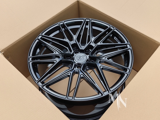 Ruote nere lucide per Audi RS6 C5 C6 C7 C8 18 19 20 21 22 pollici