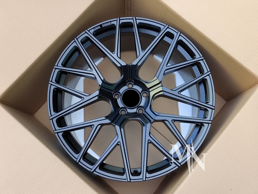 Ruote Rohana RFX10 Per Audi R8 Mustang Mercedes 18 19 20 Inch Custom Nero Bronzo spazzolato cerchi in titanio