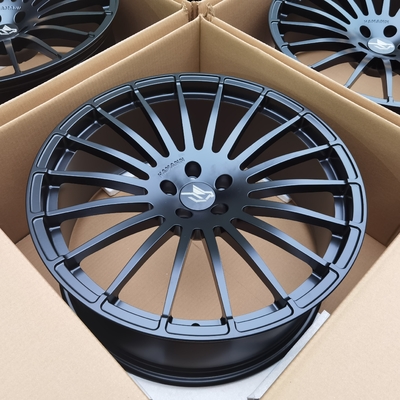 Hamann Anniversary Deep Concave Forged Wheels Satin Nero