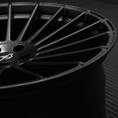 Hamann Anniversary Deep Concave Forged Wheels Satin Nero