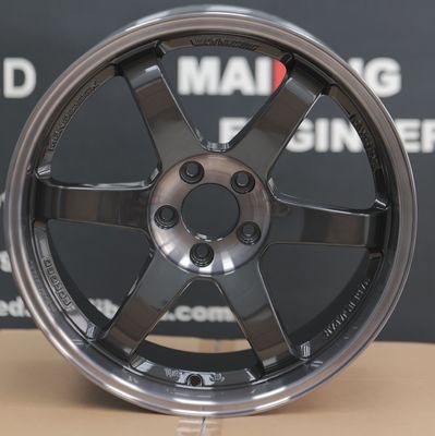 Rays Volk Racing ruote forgiate Te37 SL Double Black Deep Dish