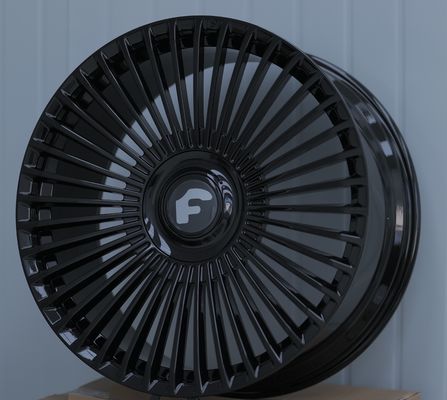Forgiato nero bruto Trimestre ruote forgiate per Rolls Royce Range Rover Mercedes Benz Classe S
