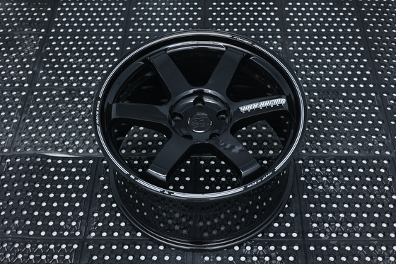 Rays TE37 Ultra Track Edition ii Volk Racing Ruote forgiate Gloss Nero