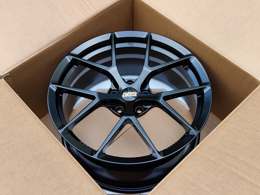 Cerchi BBS Fi-R Nero Satinato Cerchi Forgiati in Lega di Alluminio 6061-T6