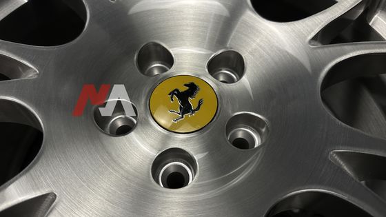 Cerchi Forgiati Ferrari F430 Finitura Spazzolata Trasparente Maining Forged RE-01