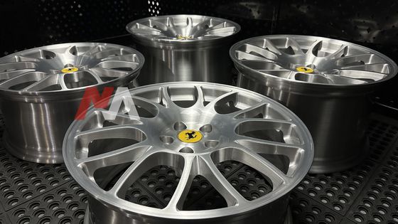 Cerchi Forgiati Ferrari F430 Finitura Spazzolata Trasparente Maining Forged RE-01
