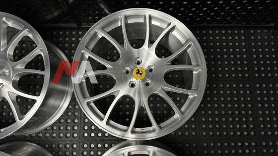 Cerchi Forgiati Ferrari F430 Finitura Spazzolata Trasparente Maining Forged RE-01