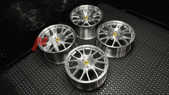 Cerchi Forgiati Ferrari F430 Finitura Spazzolata Trasparente Maining Forged RE-01