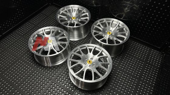 Cerchi Forgiati Ferrari F430 Finitura Spazzolata Trasparente Maining Forged RE-01