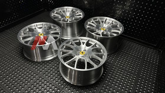 Cerchi Forgiati Ferrari F430 Finitura Spazzolata Trasparente Maining Forged RE-01
