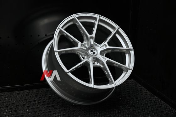 BMW 863M ruote forgiate diamante argento