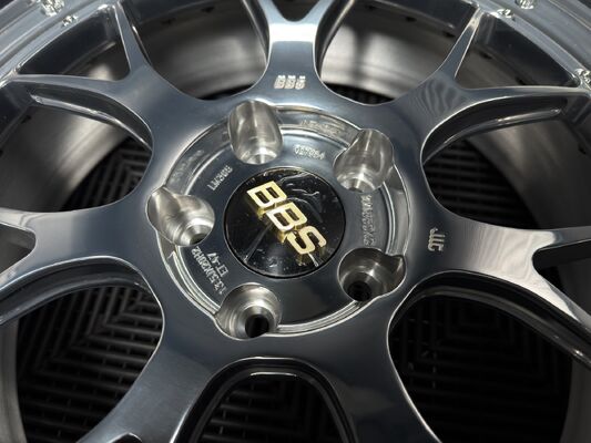 BBS LM Polished Silver Chrome per Nissan GTR R35