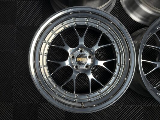 BBS LM Polished Silver Chrome per Nissan GTR R35