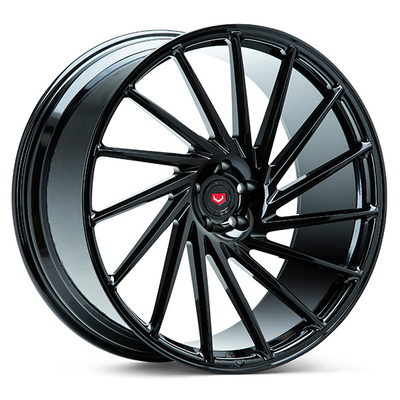 Ruote del nero di lucentezza di Vossen VPS-305T